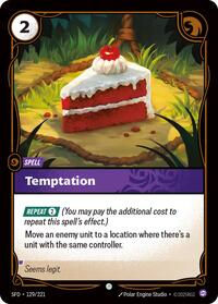 Temptation (129/221) [Spiritforged] | Jack's On Queen