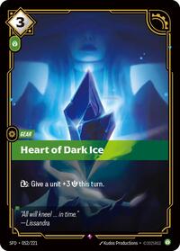Heart of Dark Ice (052/221) [Spiritforged] | Jack's On Queen