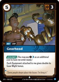 Gearhead (068/221) [Spiritforged] | Jack's On Queen