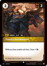 Trusty Ramhound (159/221) [Spiritforged] | Jack's On Queen