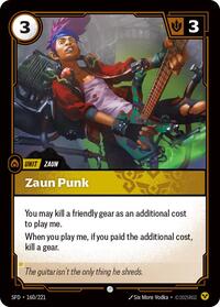 Zaun Punk (160/221) [Spiritforged] | Jack's On Queen
