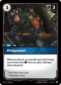 Pickpocket (074/221) [Spiritforged] | Jack's On Queen