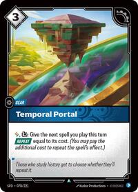 Temporal Portal (078/221) [Spiritforged] | Jack's On Queen