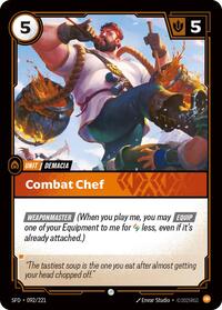 Combat Chef (092/221) [Spiritforged] | Jack's On Queen