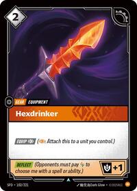 Hexdrinker (102/221) [Spiritforged] | Jack's On Queen