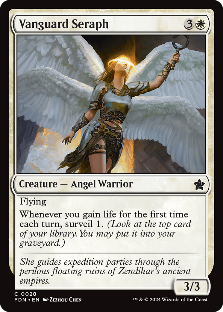 Vanguard Seraph [Foundations] | Jack's On Queen
