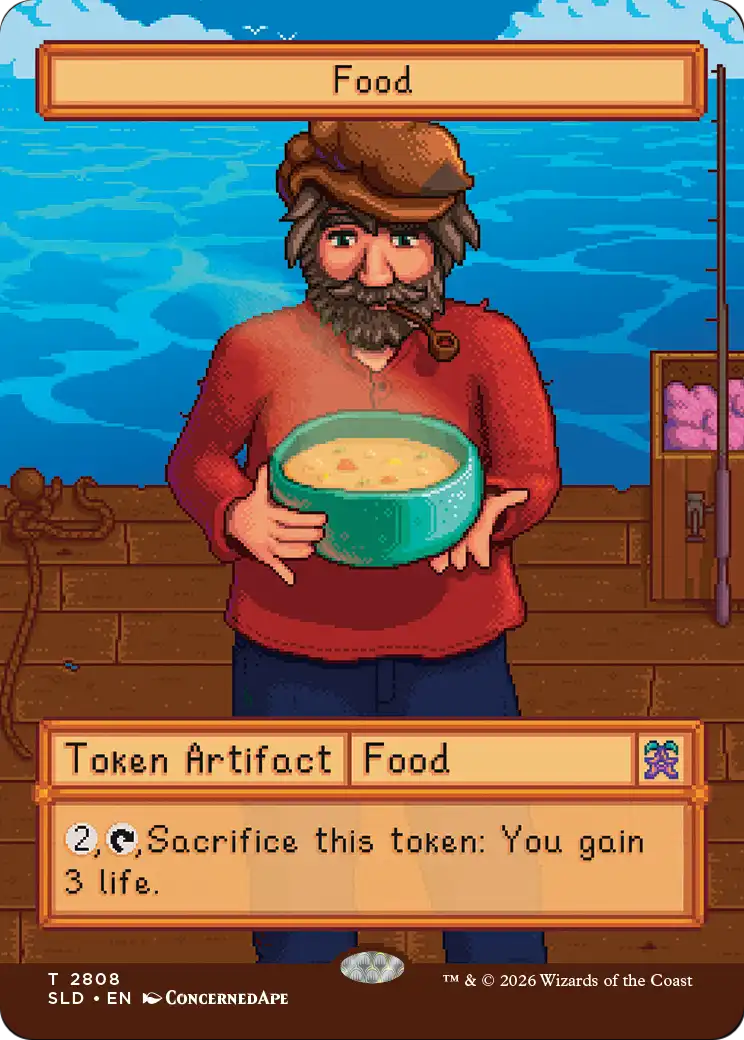 Food Token (2808) [Secret Lair Drop Series] | Jack's On Queen