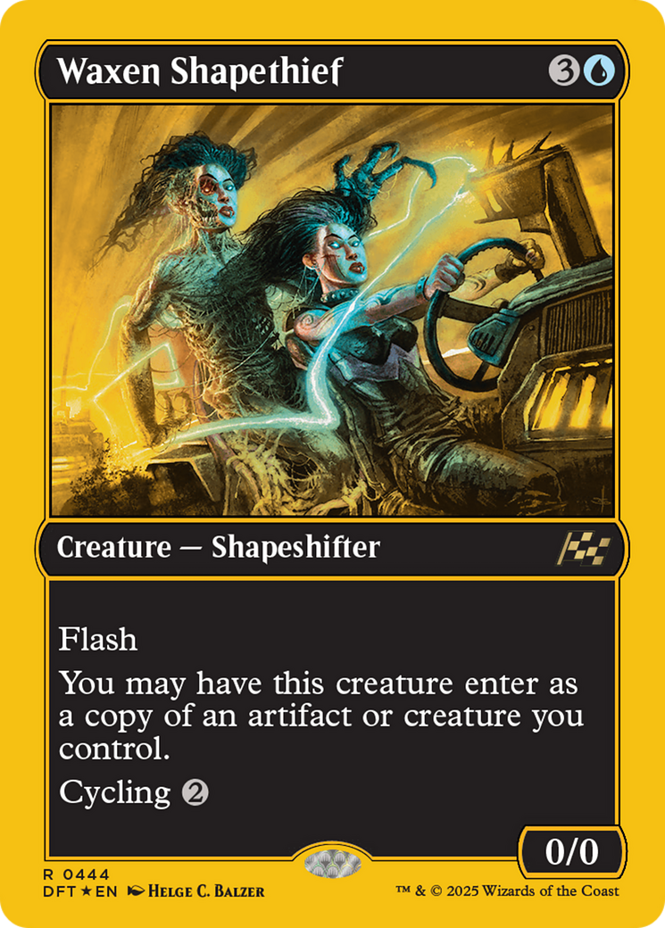 Waxen Shapethief (First-Place Foil) [Aetherdrift] | Jack's On Queen