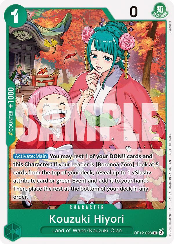 Kouzuki Hiyori (Tournament Pack 2026 Vol. 1) (OP12-028) [One Piece Promotion Cards] | Jack's On Queen