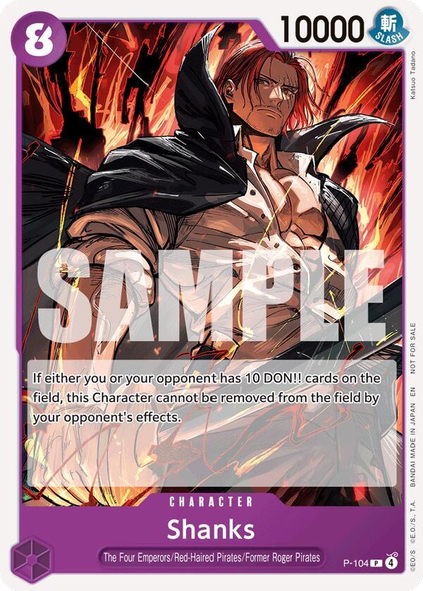 Shanks (Store Tournament 2025 Vol. 4) (P-104) [One Piece Promotion Cards] | Jack's On Queen