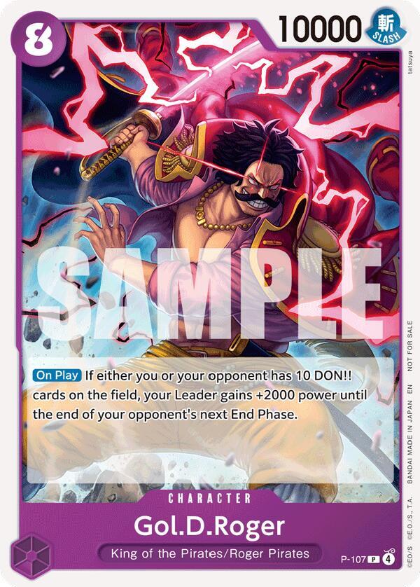 Gol.D.Roger (Store Tournament 2025 Vol. 4) (P-107) [One Piece Promotion Cards] | Jack's On Queen