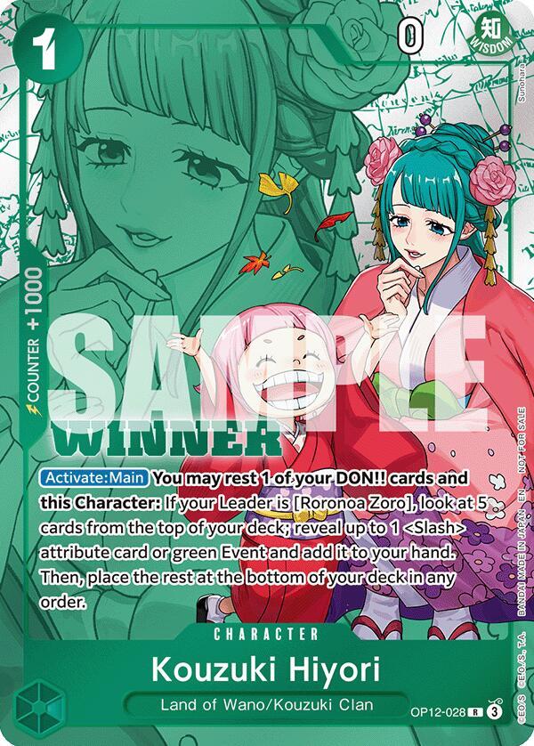 Kouzuki Hiyori (Winner Pack 2026 Vol. 1) (OP12-028) [One Piece Promotion Cards] | Jack's On Queen