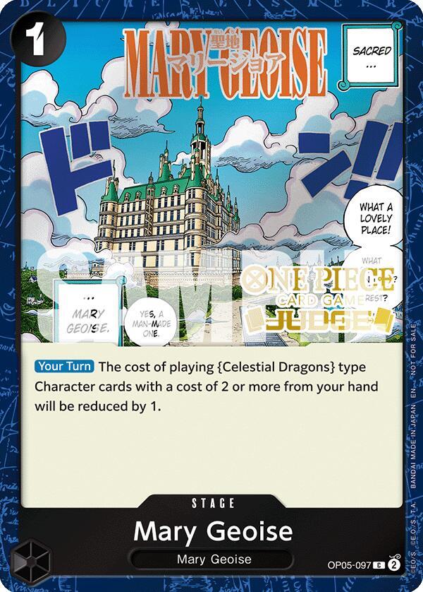Mary Geoise (Judge Pack Vol. 7) (OP05-097) [One Piece Promotion Cards] | Jack's On Queen
