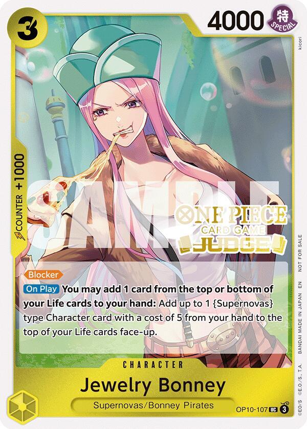 Jewelry Bonney (Judge Pack Vol. 7) (OP10-107) [One Piece Promotion Cards] | Jack's On Queen