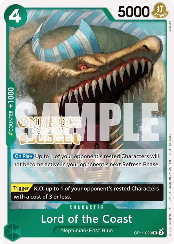 Lord of the Coast (Judge Pack Vol. 7) (OP11-028) [One Piece Promotion Cards] | Jack's On Queen