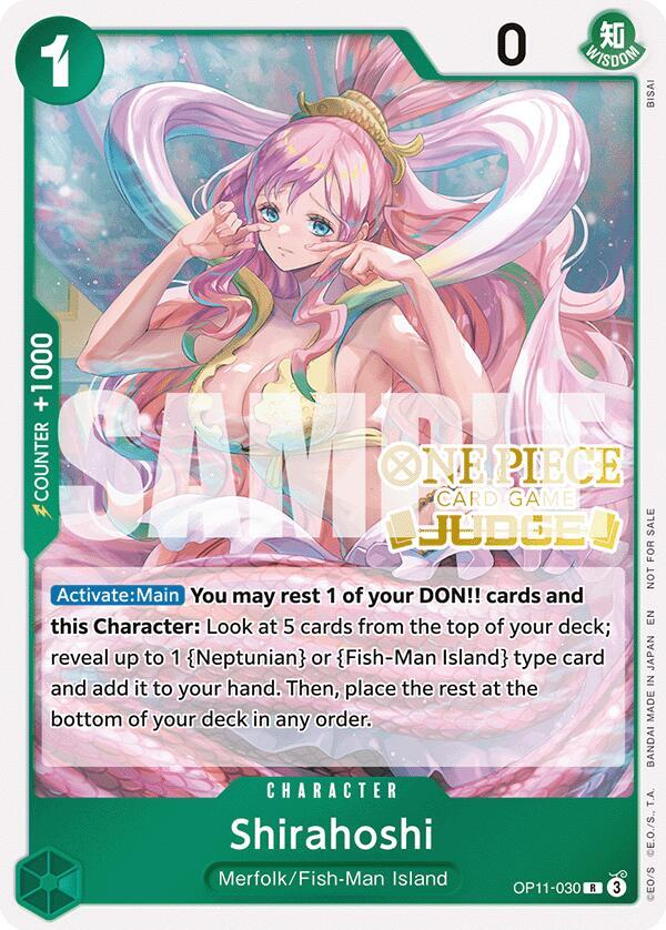 Shirahoshi (Judge Pack Vol. 7) (OP11-030) [One Piece Promotion Cards] | Jack's On Queen