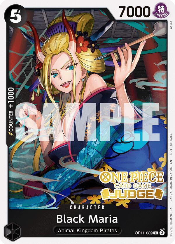 Black Maria (Judge Pack Vol. 7) (OP11-089) [One Piece Promotion Cards] | Jack's On Queen