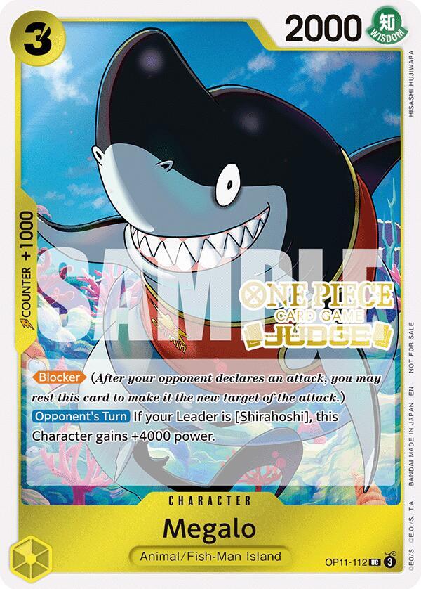 Megalo (Judge Pack Vol. 7) (OP11-112) [One Piece Promotion Cards] | Jack's On Queen