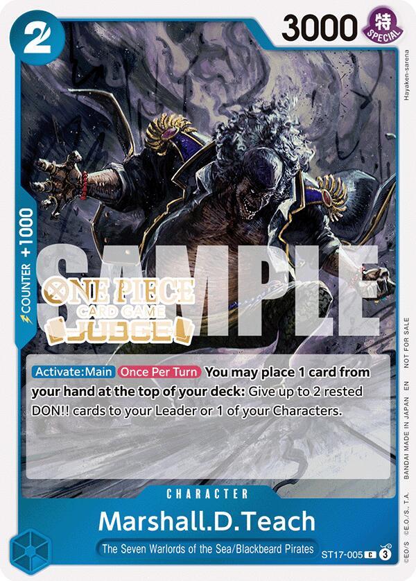 Marshall.D.Teach (Judge Pack Vol. 7) (ST17-005) [One Piece Promotion Cards] | Jack's On Queen