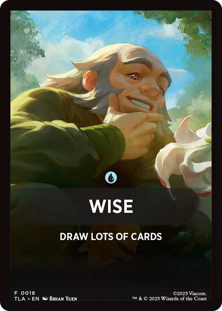 Wise Theme Card [Avatar: The Last Airbender Tokens] | Jack's On Queen