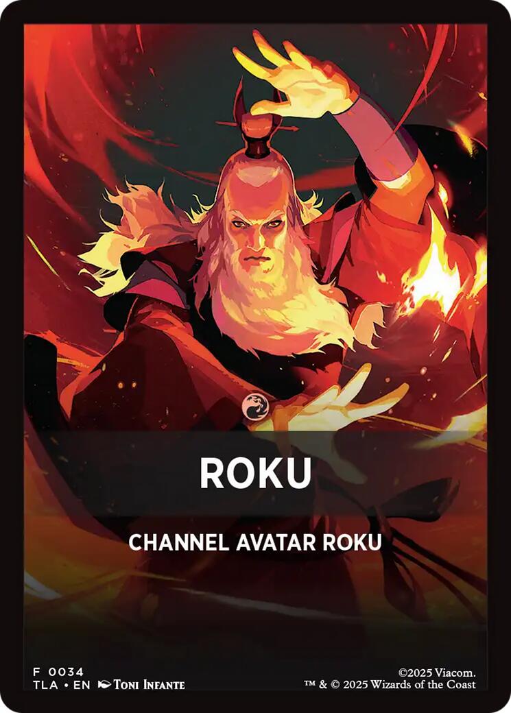 Roku Theme Card [Avatar: The Last Airbender Tokens] | Jack's On Queen
