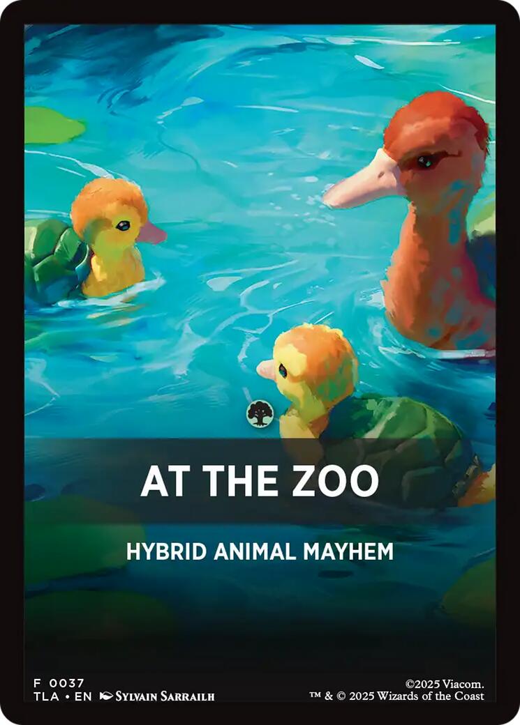 At The Zoo Theme Card [Avatar: The Last Airbender Tokens] | Jack's On Queen