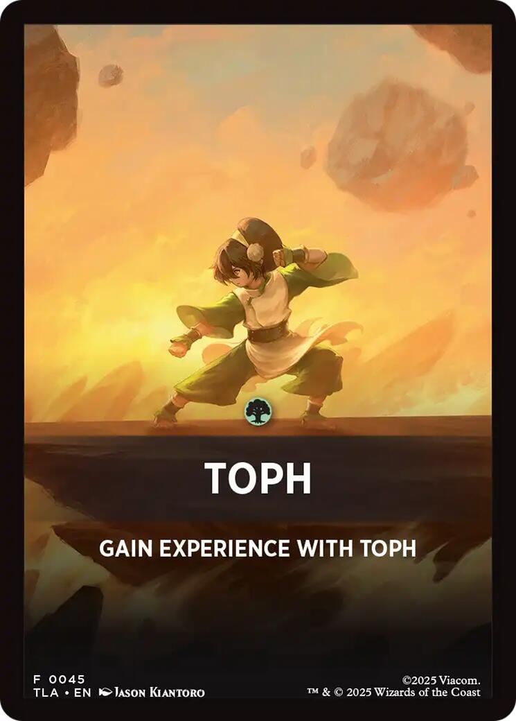 Toph Theme Card [Avatar: The Last Airbender Tokens] | Jack's On Queen