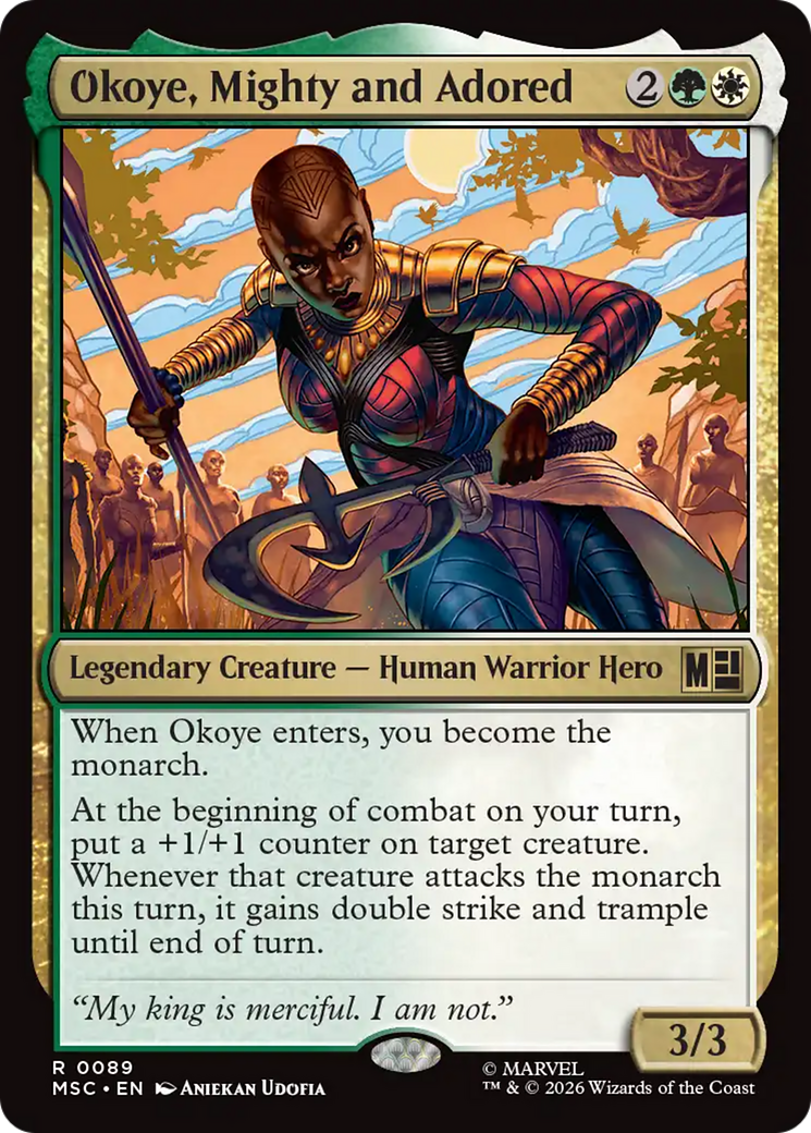 Okoye, Mighty and Adored [Marvel Super Heroes Commander] | Jack's On Queen