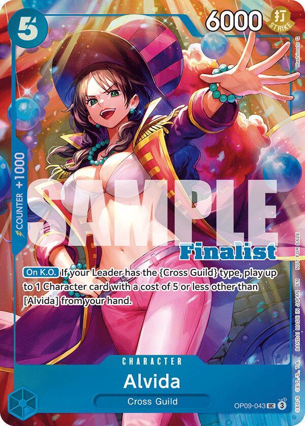 Alvida (CS 25-26 Finalist Card Set 2) (OP09-043) [One Piece Promotion Cards] | Jack's On Queen