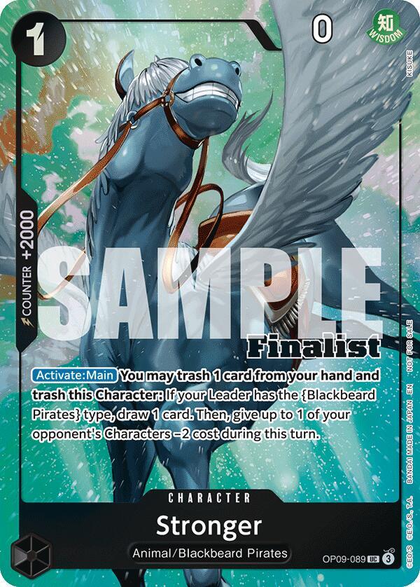 Stronger (CS 25-26 Finalist Card Set 2) (OP09-089) [One Piece Promotion Cards] | Jack's On Queen