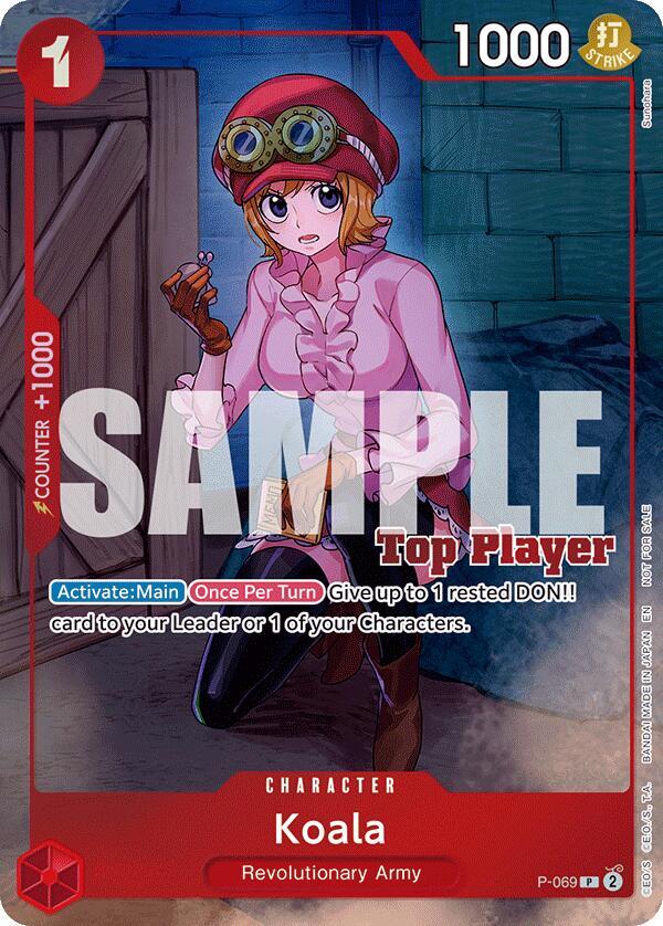 Koala (CS 25-26 Top Player Pack Vol. 2) (P-069) [One Piece Promotion Cards] | Jack's On Queen