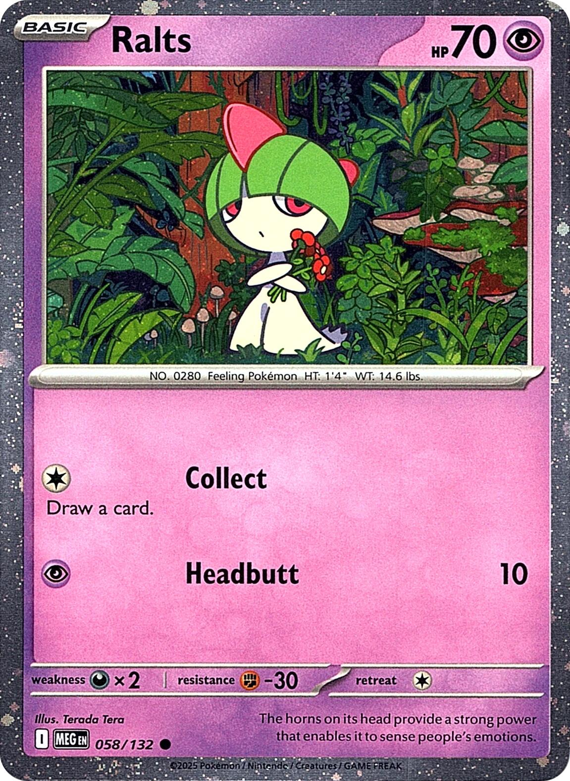Ralts (058/132) (Cosmos Holo) [Miscellaneous Cards] | Jack's On Queen