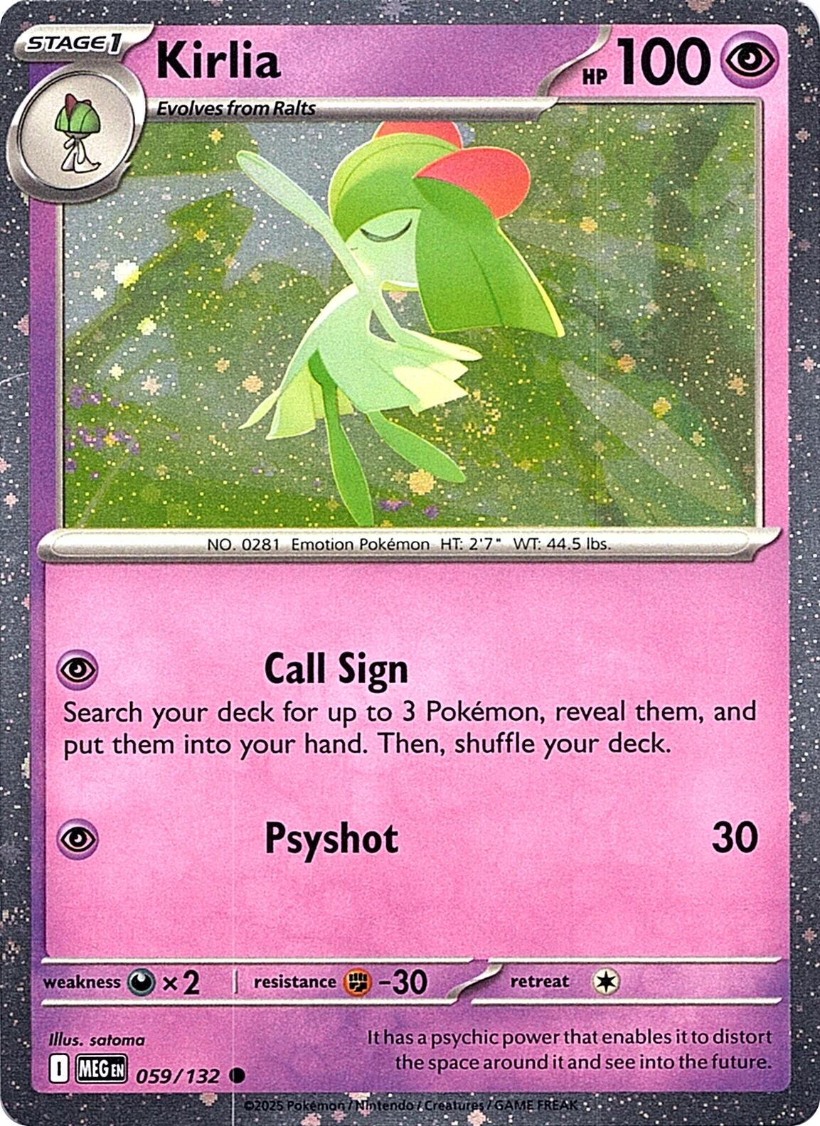 Kirlia (059/132) (Cosmos Holo) [Miscellaneous Cards] | Jack's On Queen