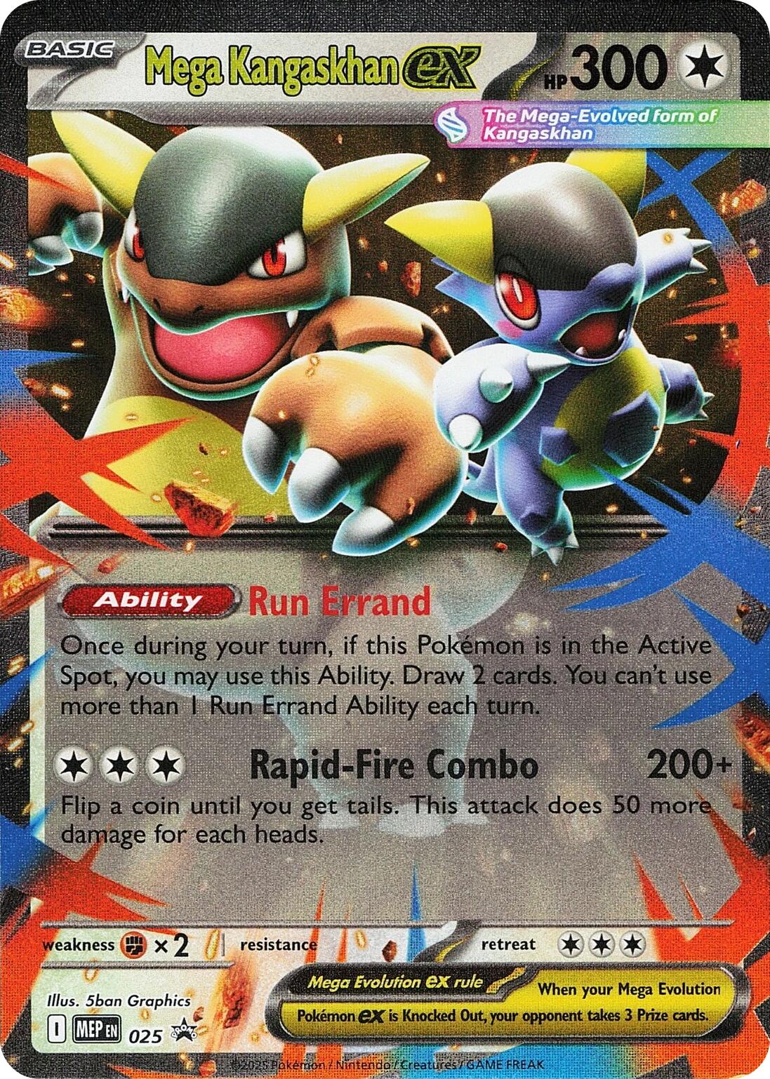 Mega Kangaskhan ex (025) [Mega Evolution Promo] | Jack's On Queen