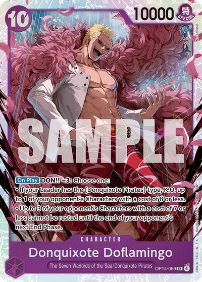 Donquixote Doflamingo - OP14-069 (OP14-069) [The Azure Sea's Seven] | Jack's On Queen