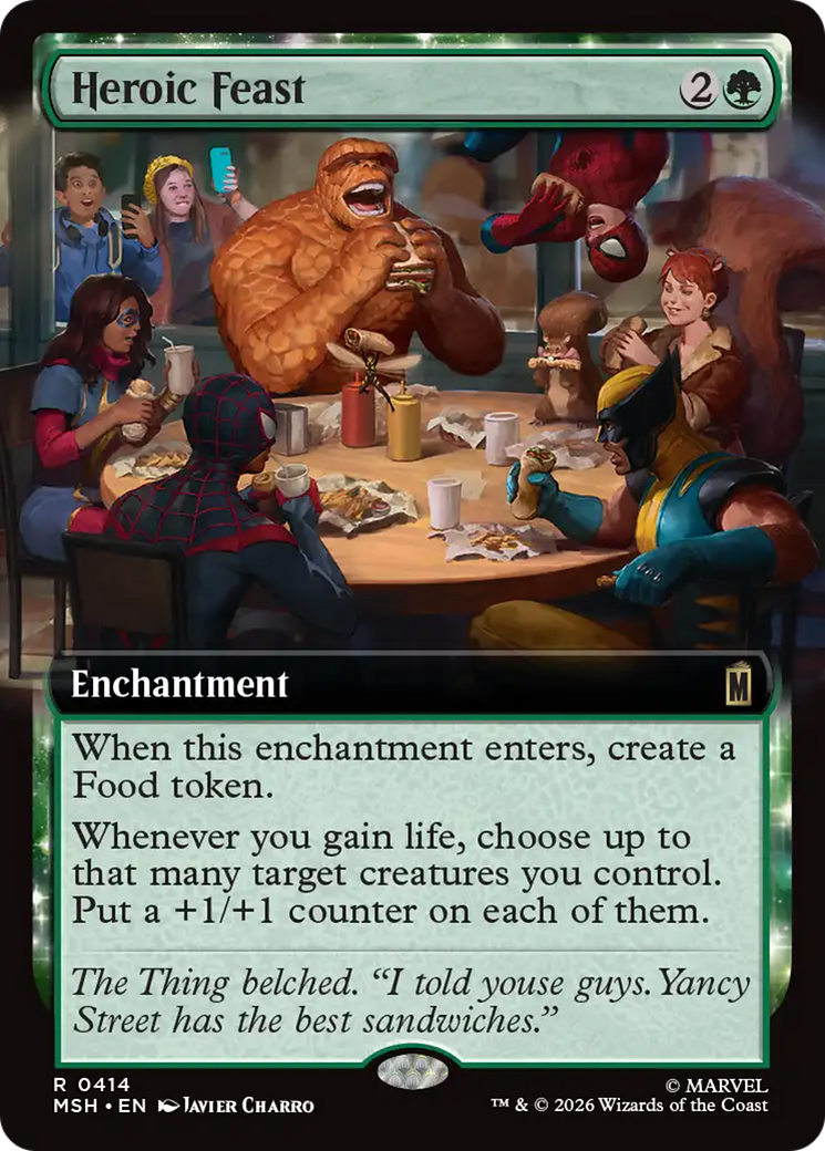 Heroic Feast (Extended Art) [Marvel Super Heroes] | Jack's On Queen
