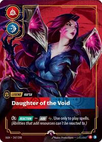 Kai'Sa - Daughter of the Void (Metal) (247/298) [Riftbound Organized Play Promotional Cards] | Jack's On Queen