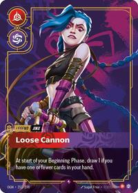 Jinx - Loose Cannon (Metal) (251/298) [Riftbound Organized Play Promotional Cards] | Jack's On Queen