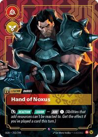 Darius - Hand of Noxus (Metal) (253/298) [Riftbound Organized Play Promotional Cards] | Jack's On Queen