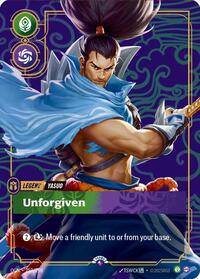 Yasuo - Unforgiven (Metal) (259/298) [Riftbound Organized Play Promotional Cards] | Jack's On Queen