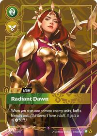 Leona - Radiant Dawn (Metal) (261/298) [Riftbound Organized Play Promotional Cards] | Jack's On Queen