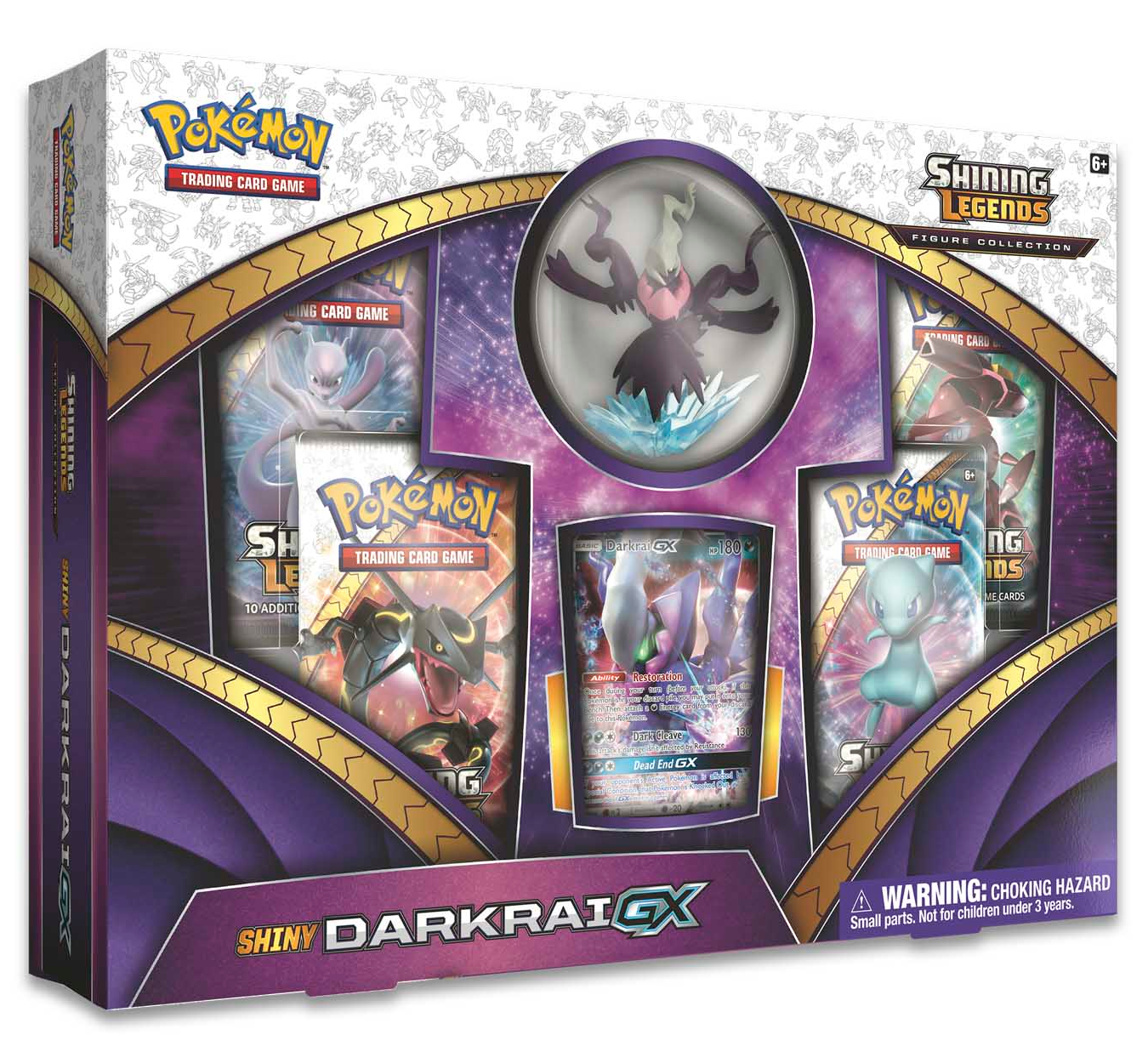 Shining Legends - Figure Collection (Shiny Darkrai GX) | Jack's On Queen