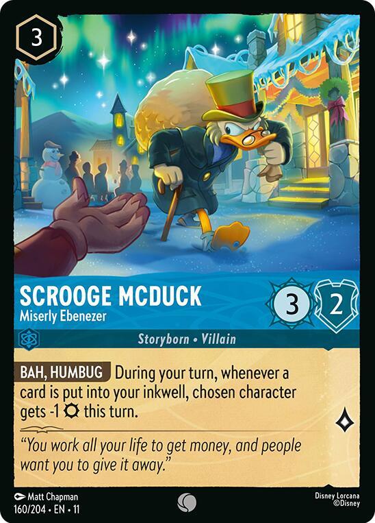 Scrooge McDuck - Miserly Ebenezer (160/204) [Winterspell] | Jack's On Queen