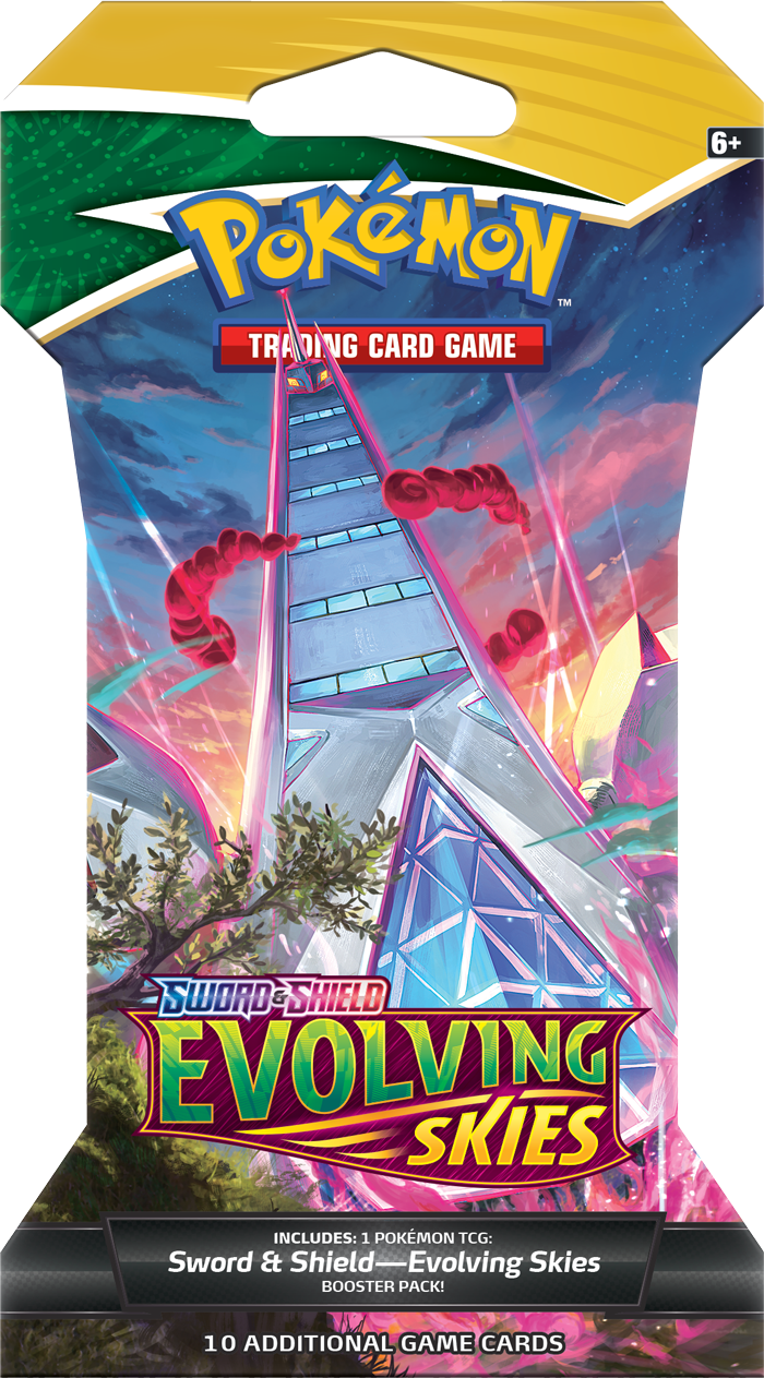 Sword & Shield: Evolving Skies - Sleeved Booster Pack | Jack's On Queen