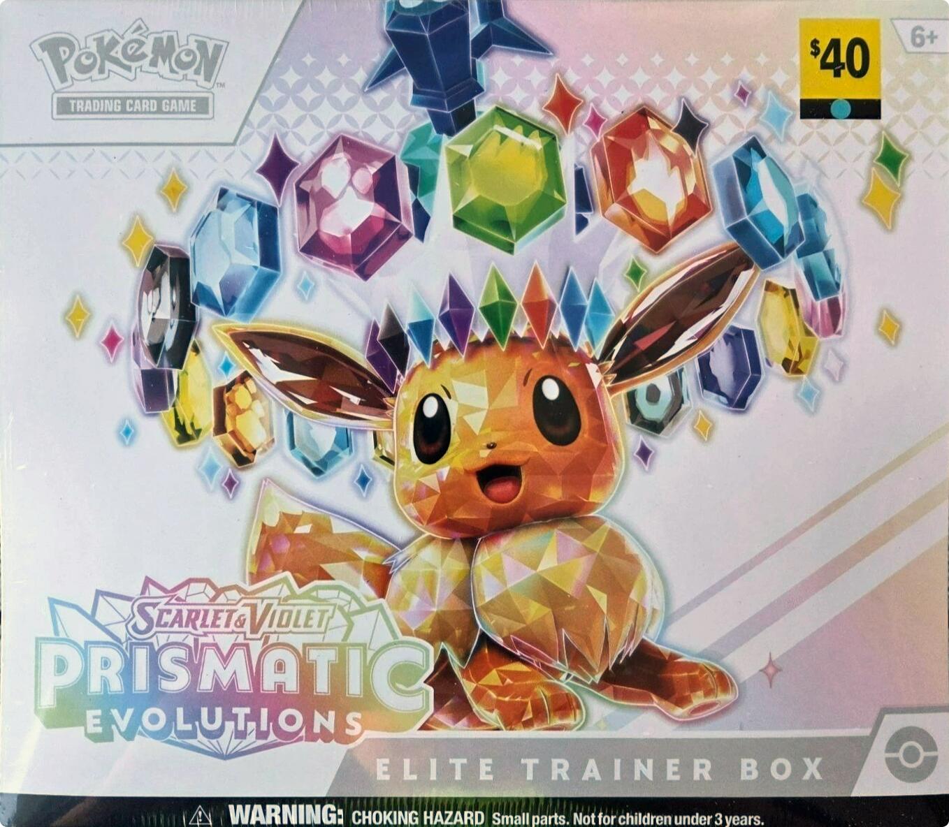 Scarlet & Violet: Prismatic Evolutions - Elite Trainer Box (Dollar General Exclusive) | Jack's On Queen