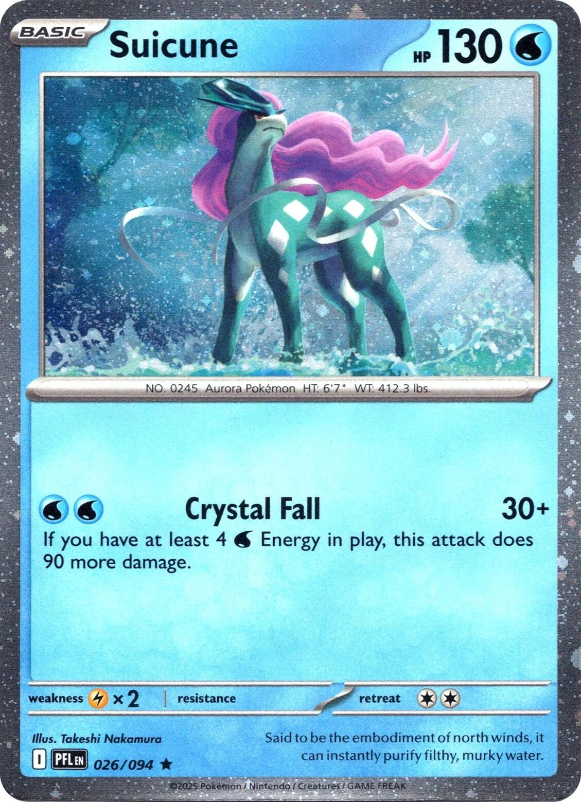 Suicune (026/094) (Cosmos Holo) [Miscellaneous Cards] | Jack's On Queen
