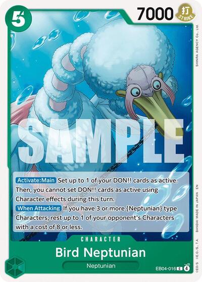 Bird Neptunian (EB04-016) [The Azure Sea's Seven] | Jack's On Queen