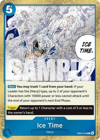 Ice Time (EB04-028) [The Azure Sea's Seven] | Jack's On Queen