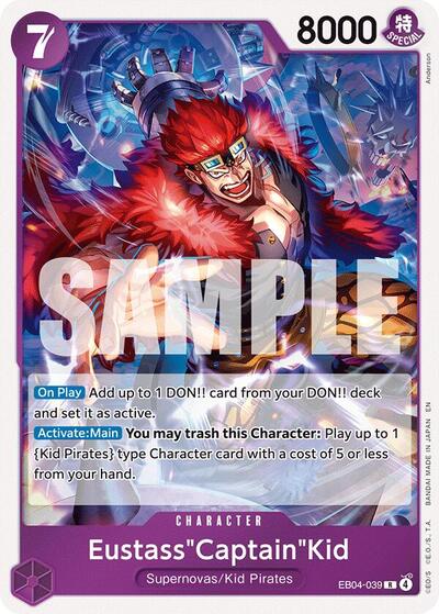 Eustass"Captain"Kid - EB04-039 (EB04-039) [The Azure Sea's Seven] | Jack's On Queen