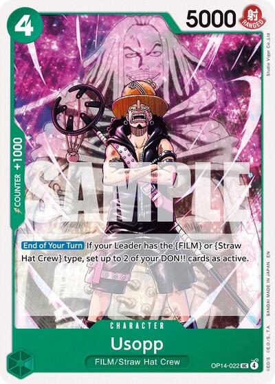 Usopp (OP14-022) [The Azure Sea's Seven] | Jack's On Queen